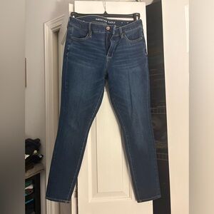 American Eagle Outfitters Women's Dark Blue Skinny Jeans